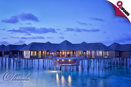 From QR6205 Per Person Enjoy 5 Nights in 4* Luxury Maldives at Olhuveli Beach Resort with FLIGHTS, ALL Meals, Transportation & more! (Up to QR22772 Value)